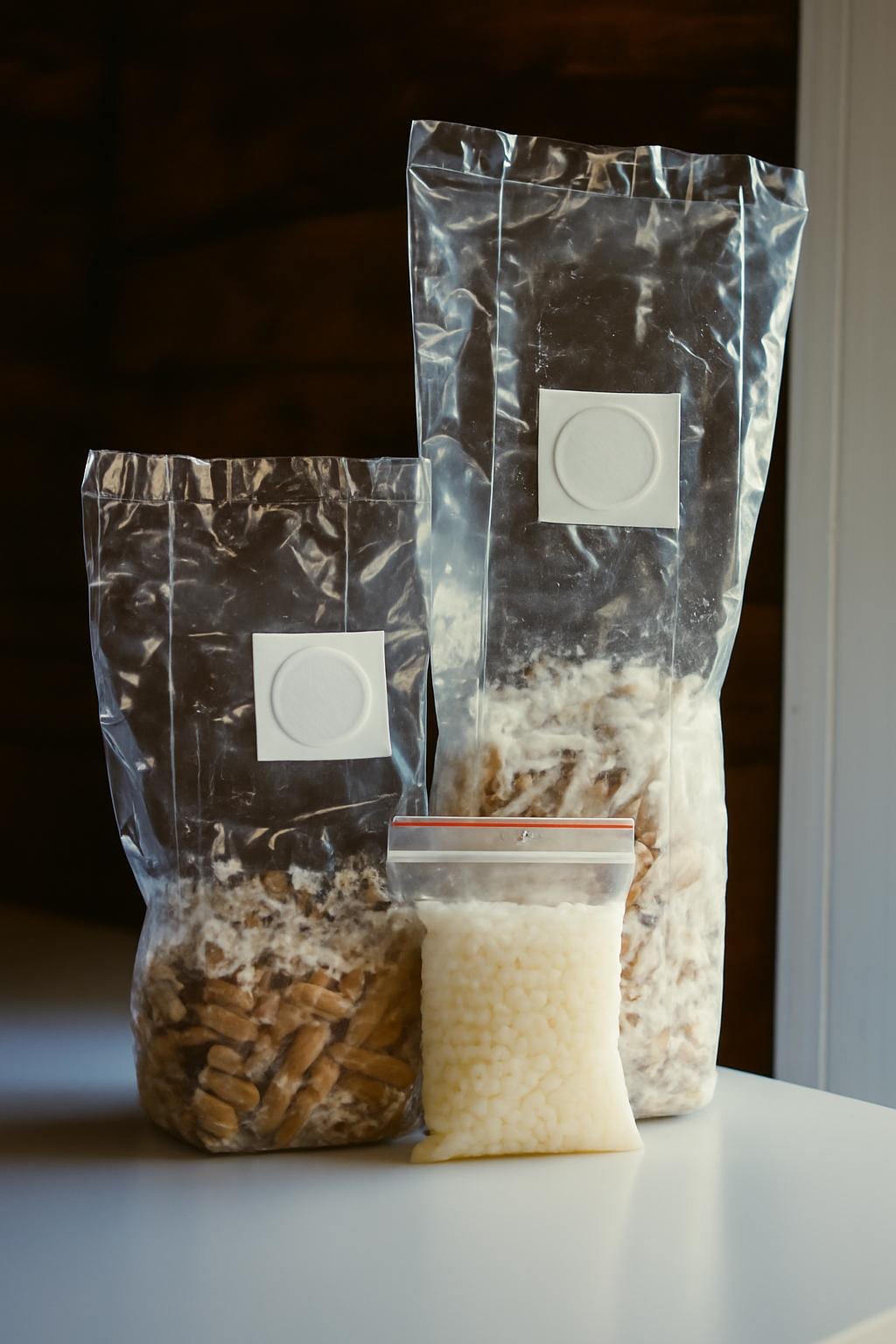 Pink Oyster 200 Mushroom Plugs Spawn| Grow Your Own Mushrooms | Hardwood Inoculation Kit